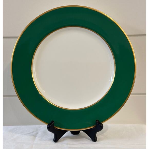 Mikasa Cathy Hardwick Ming Green Dinner Plate 10.5" - Picture 1 of 3